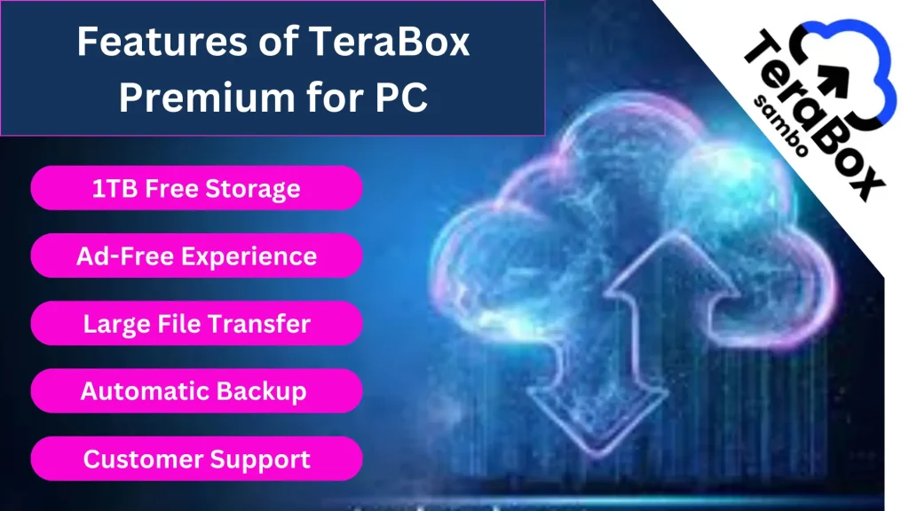 Download TeraBox for PC / windows (7,8,10,11) v1.42.2.150 Ads Free 27 TeraBox Premium PC Features – 1TB Storage, Ad-Free, Large File Transfer
