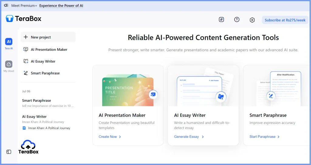 Download TeraBox for PC / windows (7,8,10,11) v1.42.2.150 Ads Free 28 TeraBox AI Tools FREE on PC: No Subscription Needed