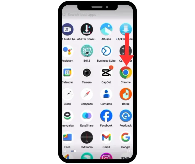 TeraBox MOD APK (v4.1.2 Premium Unlocked, No Ads 2025) 50 Open Chrome browser on mobile device