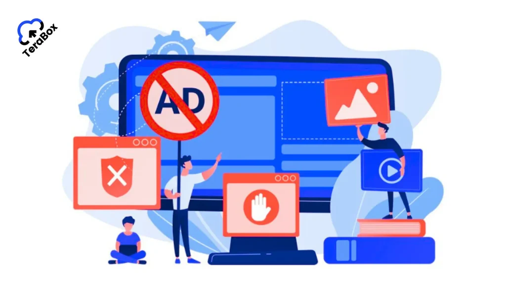 TeraBox MOD APK (v4.1.2 Premium Unlocked, No Ads 2025) 13 TeraBox Premium APK ad-free browsing