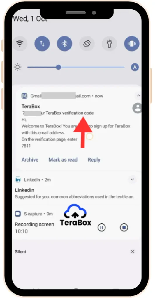 TeraBox MOD APK (v4.1.2 Premium Unlocked, No Ads 2025) 63 click your email for verification