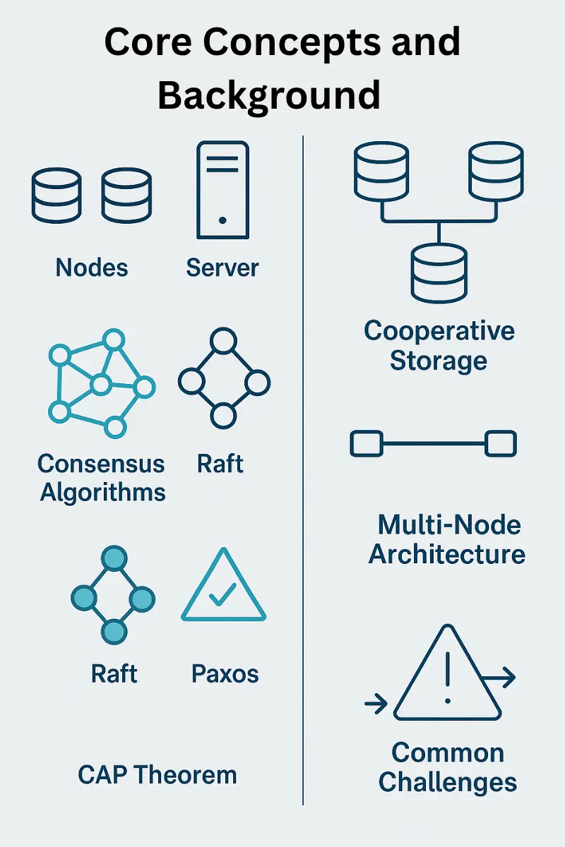 Node-Server Communication in Cooperative Multi-Node Storage 2 Core Concepts and Background
