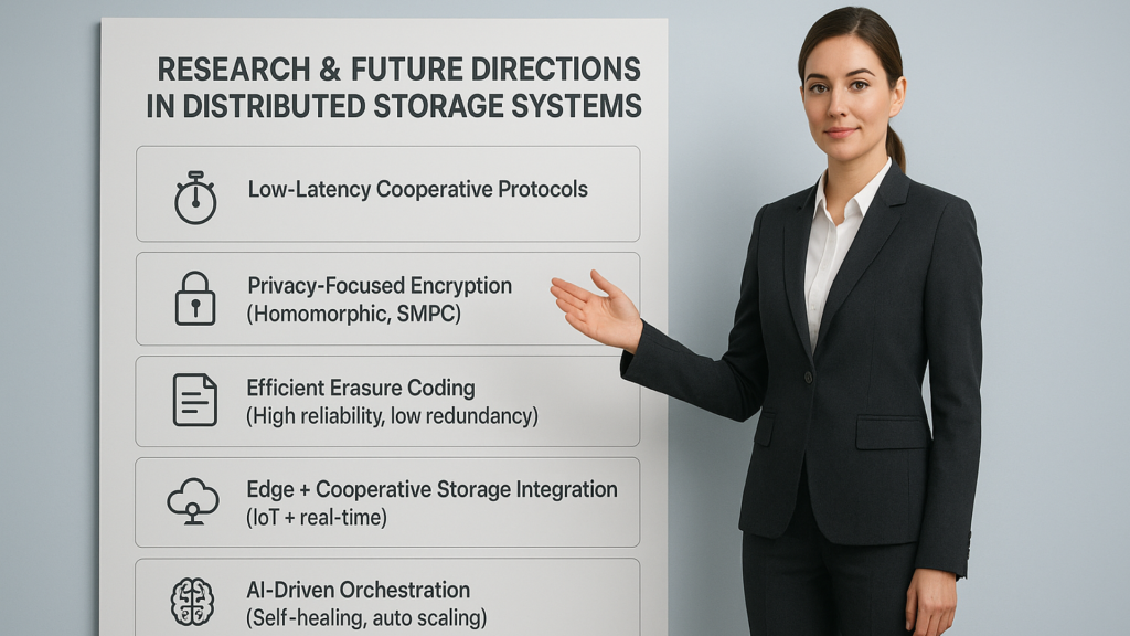 Node-Server Communication in Cooperative Multi-Node Storage 18 Future research in node-server communication
