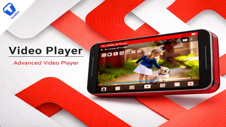TeraBox MOD APK Advanced video player