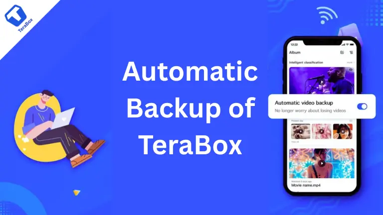 TeraBox MOD APK auto data backup