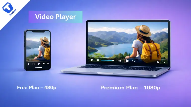 TeraBox Premium APK HD video streaming