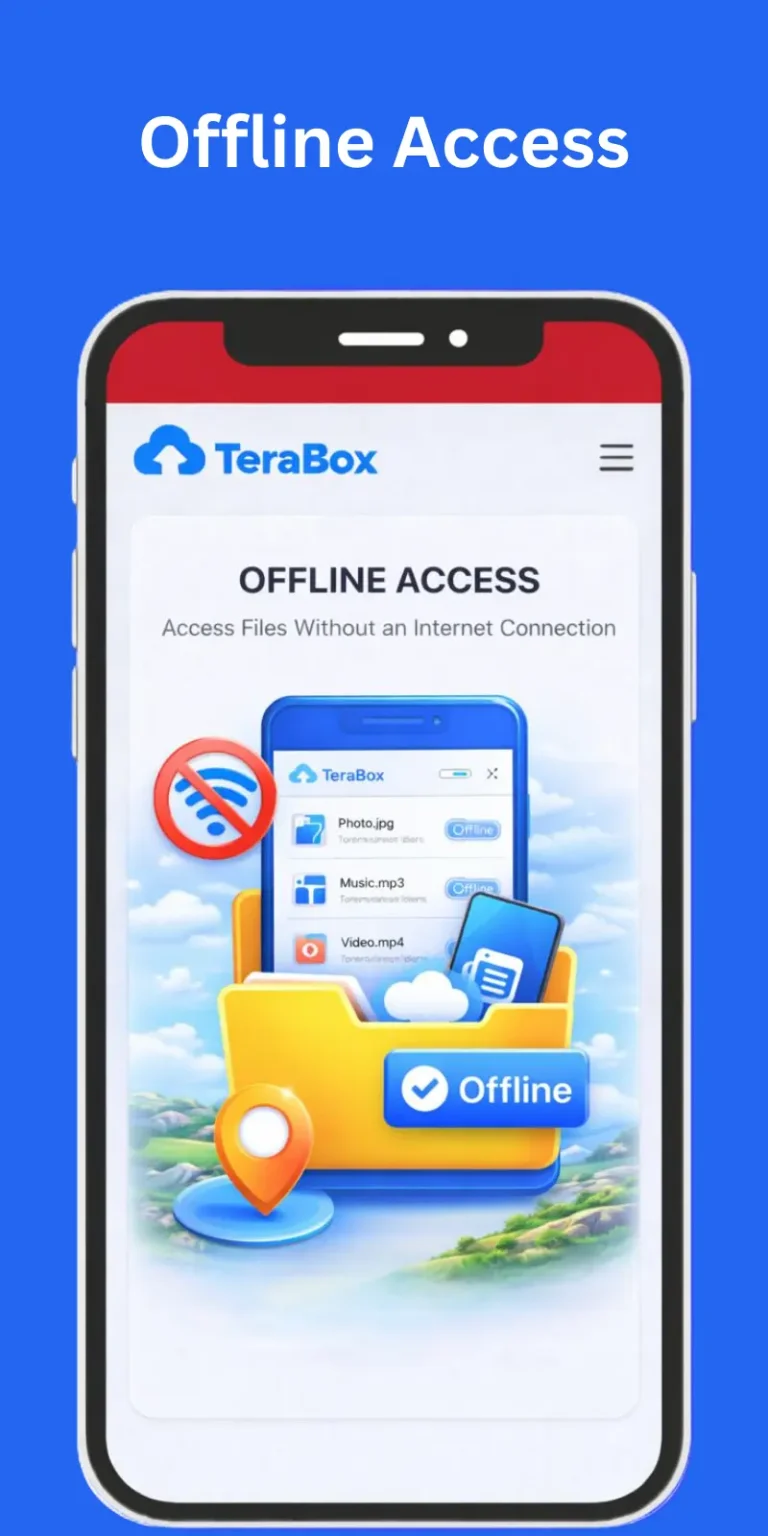 TeraBox MOD APK (v4.12.2 Premium Unlocked, No Ads 2026) 21 offline access