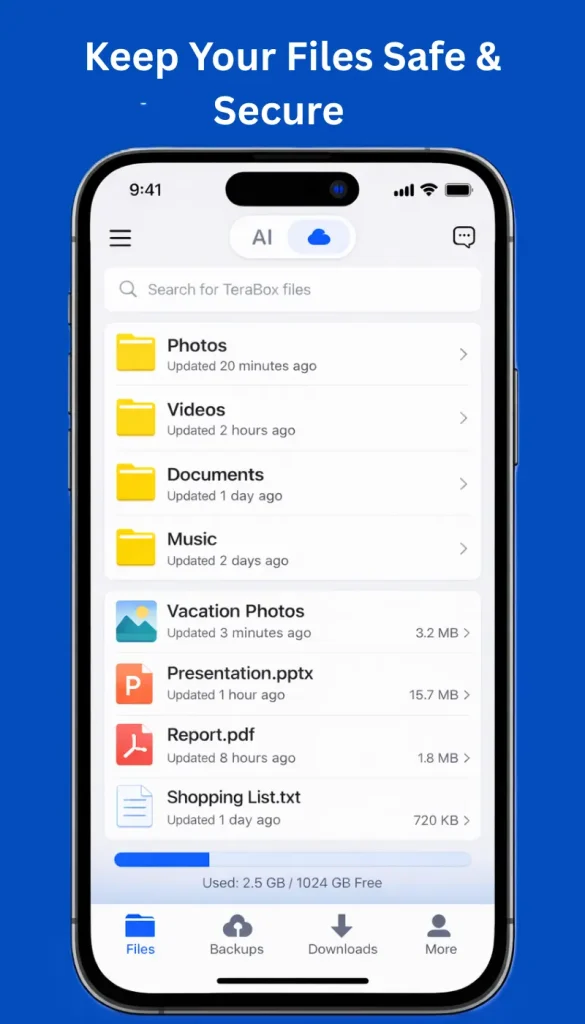 Keep Your Files Safe Secure