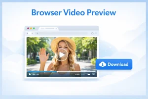 Browser Video Preview
