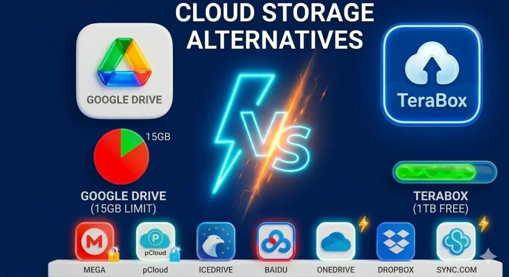11 Best Free Cloud Storage Alternatives 2026 – Get 1TB Free! 1 Best Free Cloud Storage Alternatives 2026