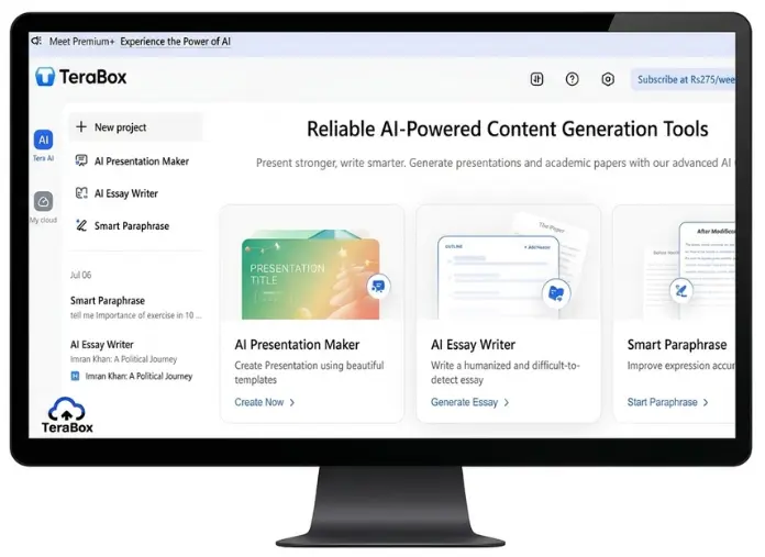 TeraBox AI Tools FREE on PC: No Subscription Needed